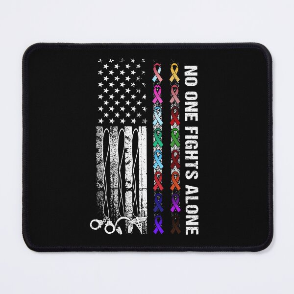 Item preview, No One Fights Alone Cancer Awareness designed and sold by Darly-Walker.