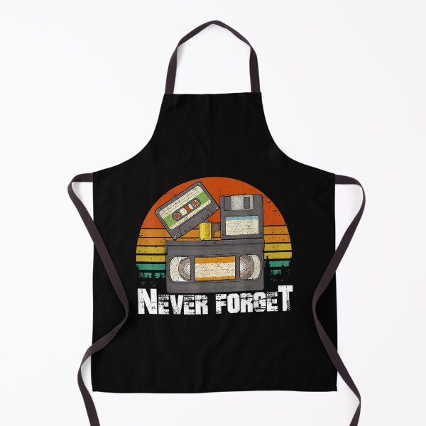 Item preview, Never Forget Funny Vintage Cassette Floppy Disk VHS Tape designed and sold by Tobiasforslund.