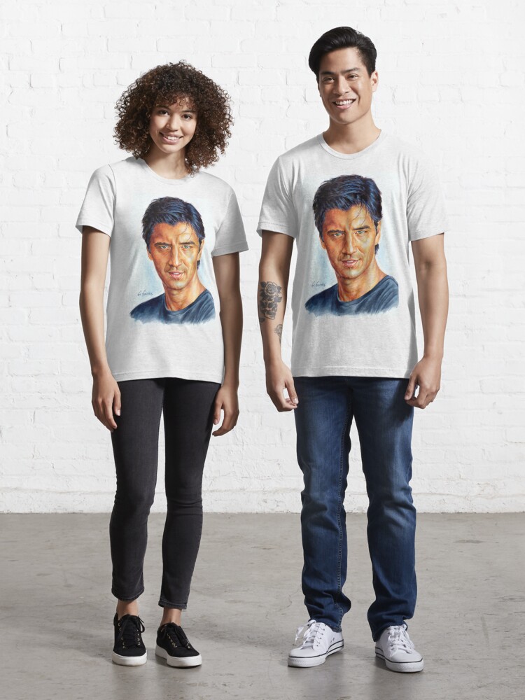 Sakis Rouvas Sakhs Roybas Portraito Zwgrafikhs T Shirt By Spirossoutsos Redbubble