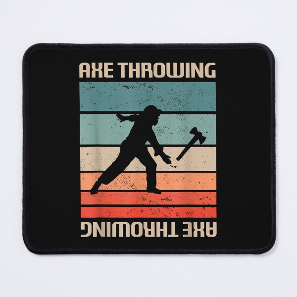 Item preview, Retro Vintage Classic Axe Throwing Player designed and sold by Nicholaswikstro.