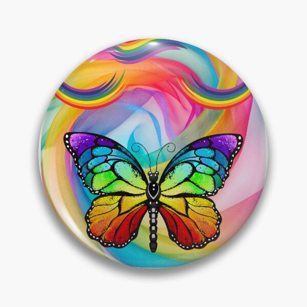 Item preview, Rainbow Butterfly designed and sold by RonelM.