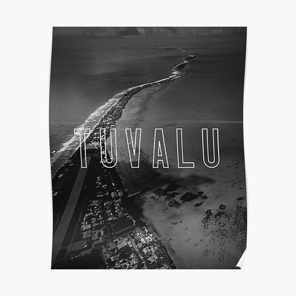 "Tuvalu" Poster for Sale by PolyMicroMela Redbubble