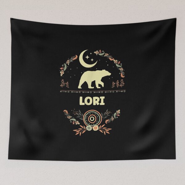 Item preview, Lori Name Boho Floral Personalized Mama Bear Lori designed and sold by Tobiasforslund.