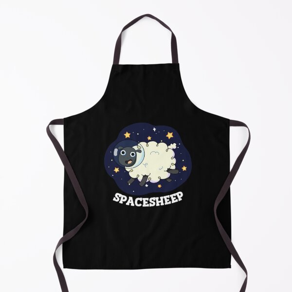 Item preview, Space Sheep Funny Astronaut Sheep Puns (Dark BG) designed and sold by punnybone.
