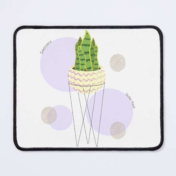 Item preview, Sansevieria or snake plant house plant decoration illustration designed and sold by Aoxydesign.