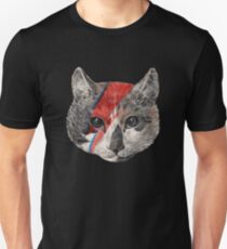 Rock the Bowie Cat Slim Fit T-Shirt