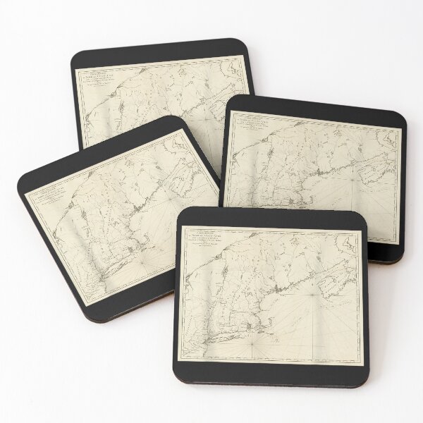Item preview, Vintage New England Map (1788) designed and sold by Nicholaswikstro.