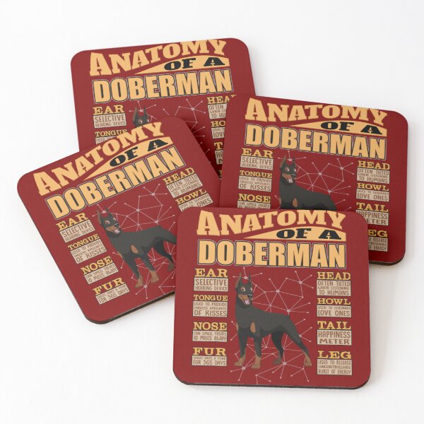 Item preview, Anatomy Of A Doberman - Funny Doberman Design   designed and sold by AtmosApparel.