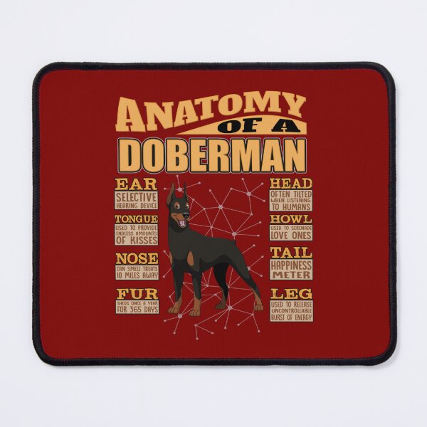 Item preview, Anatomy Of A Doberman - Funny Doberman Design   designed and sold by AtmosApparel.