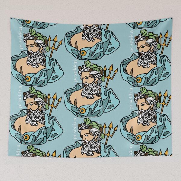Item preview, Poseidon : greek mythology designed and sold by unclenut.