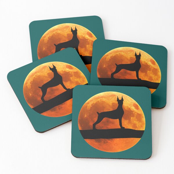 Item preview, Doberman Dog Silhouette Moon Doberman lover   designed and sold by AtmosApparel.