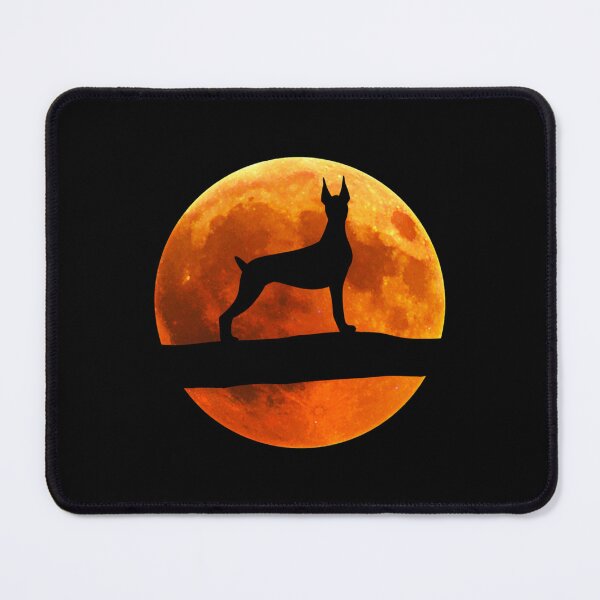 Item preview, Doberman Dog Silhouette Moon Doberman lover designed and sold by AtmosApparel.
