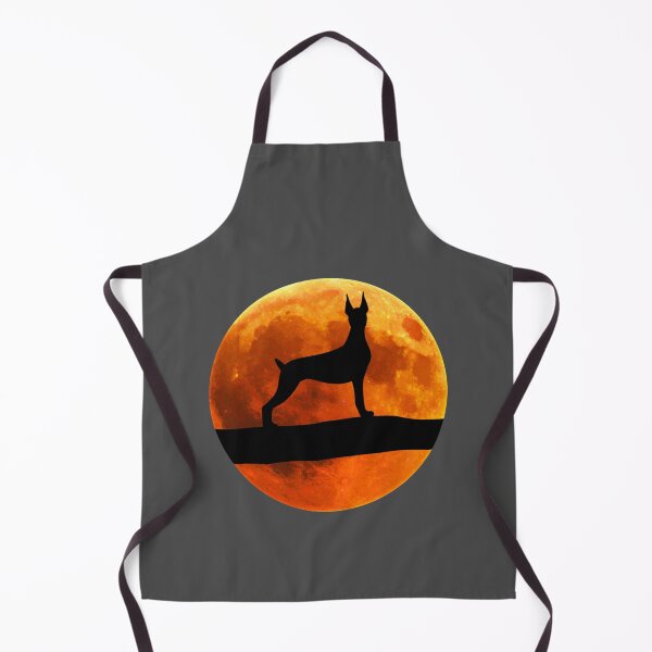 Item preview, Doberman Dog Silhouette Moon Doberman lover designed and sold by AtmosApparel.