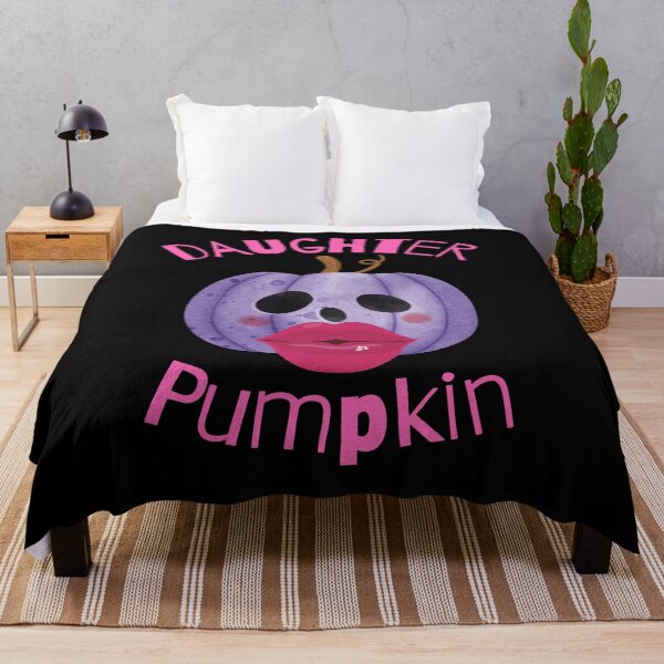 Item preview, Daughter Pumpkin (in black) - Funny Halloween Pumpkin Head designed and sold by CosmicStory.