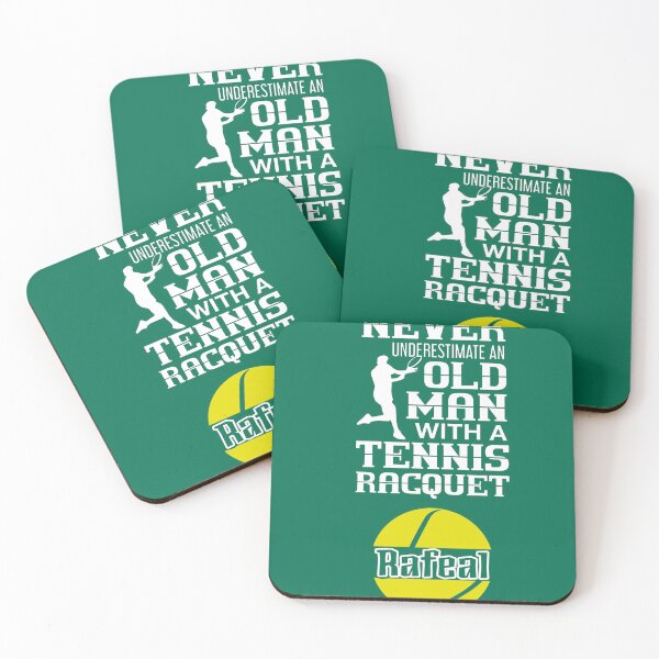 Item preview, Life Lessons In Tennis Green Never Underestimate An Old Man With A Tennis Racquet designed and sold by UllrichRupp.