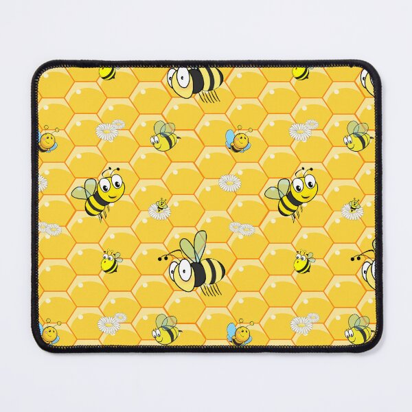 Item preview, Bees on Honeycomb  designed and sold by Slap-Cat.