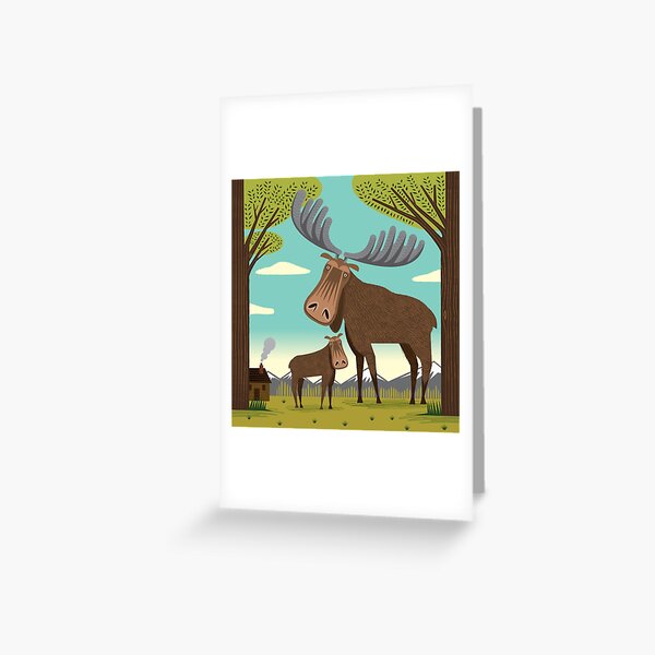 Item preview, The Magnificent Moose designed and sold by Oliver Lake.