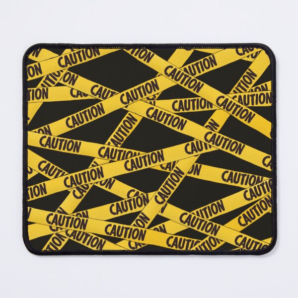Item preview, Caution tape background danger zone warning police stripe designed and sold by Milatoo.