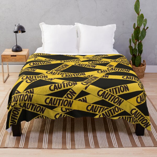 Item preview, Caution tape background danger zone warning police stripe designed and sold by Milatoo.