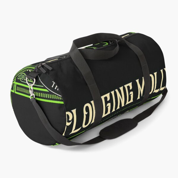 Item preview, Flogging molly black crow and skull, green background  designed and sold by STEPHENSTERR.