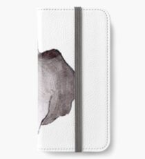 Aquarell Kaninchen iPhone Flip-Case/Hülle/Klebefolie