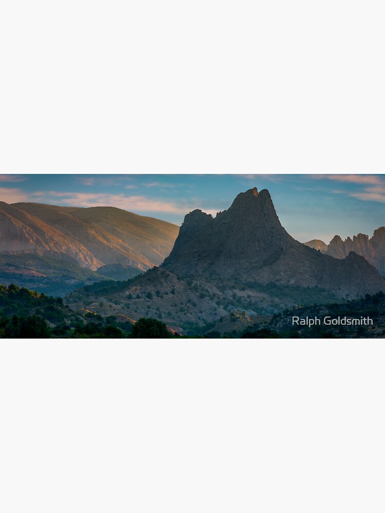 Dawn light on Aitana landscape by RalphGoldsmith