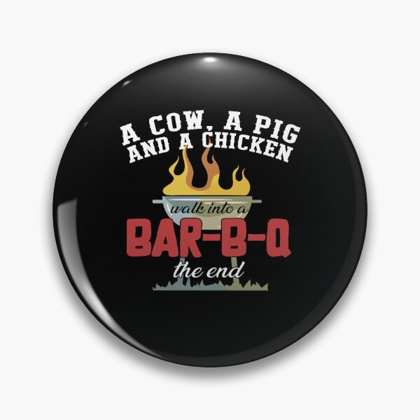 Item preview, Cooking Food Chef Cook Funny Grilling Cow Pig Chicken BBQ designed and sold by DoSt-997.