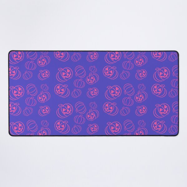 Item preview, Cute Falling Jack o Lantern con sonrisas en rosa y morado Patrón esencial designed and sold by SpaceQueenKee ⭐️⭐️⭐️⭐️⭐️.