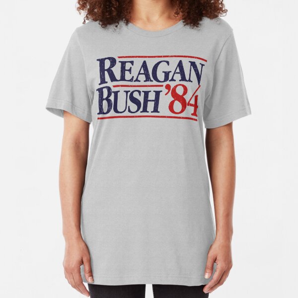 Reagan/Bush '84 Slim Fit T-Shirt