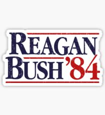 Pegatina Reagan / Bush '84