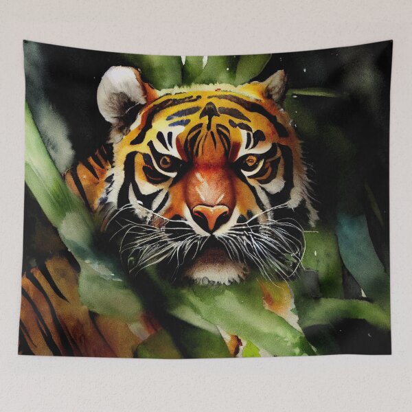 Item preview, Tiger In Rainforests designed and sold by shokA Design.