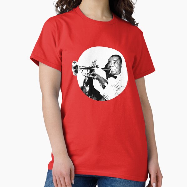 Aperçu de l'œuvre Satchmo - (pour backgroung foncé - choisissez votre couleur) créée et vendue par alphaville.