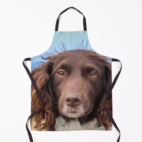 Item preview, Cute dog on a beach stylized designed and sold by AlexSin.