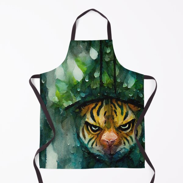 Item preview, Tiger In Rainforests Watercolor designed and sold by shokA Design.