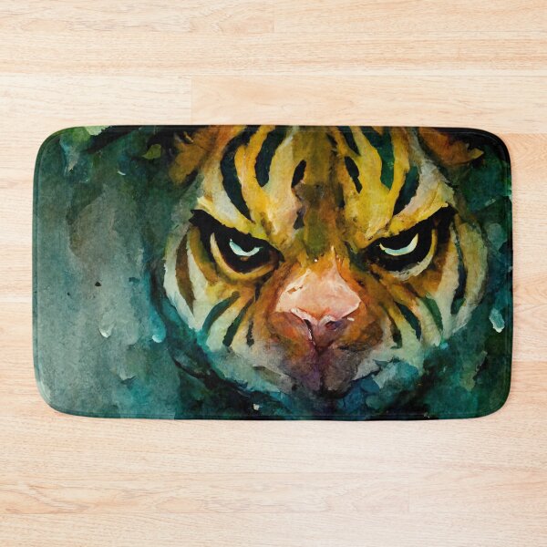 Item preview, Tiger In Rainforests Watercolor designed and sold by shokA Design.