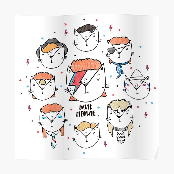 The 9 Lives of David Meowie Poster