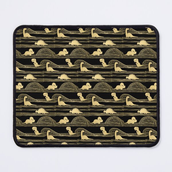 Item preview, Dinosaur (gold/black) designed and sold by thrine.