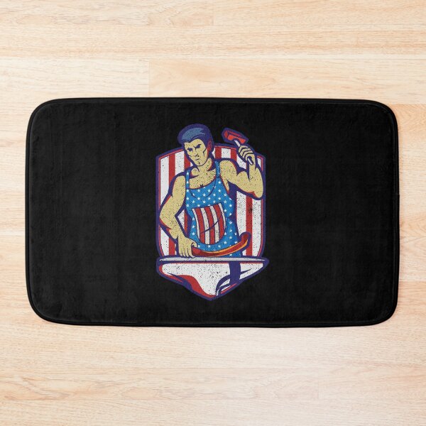 Item preview, Smithing American Flag Blacksmith USA Lover Anvil designed and sold by DoSt-997.