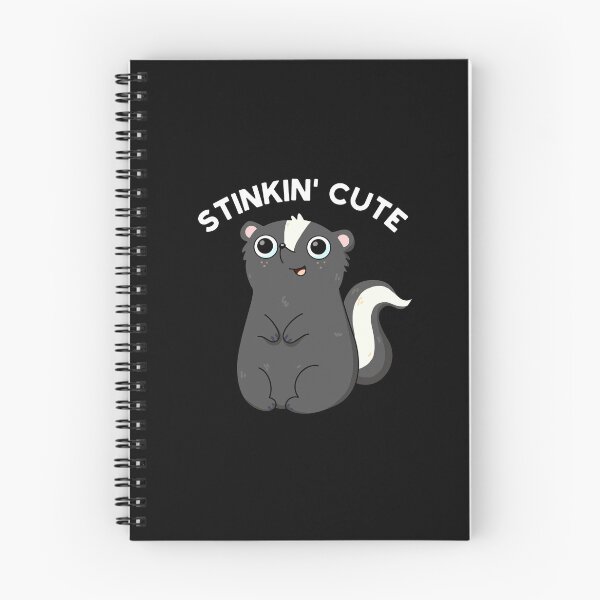 Item preview, Stinkin Cute Adorable Skunk Puns (Dark BG) designed and sold by punnybone.