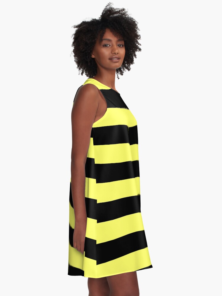 dress black and yellow