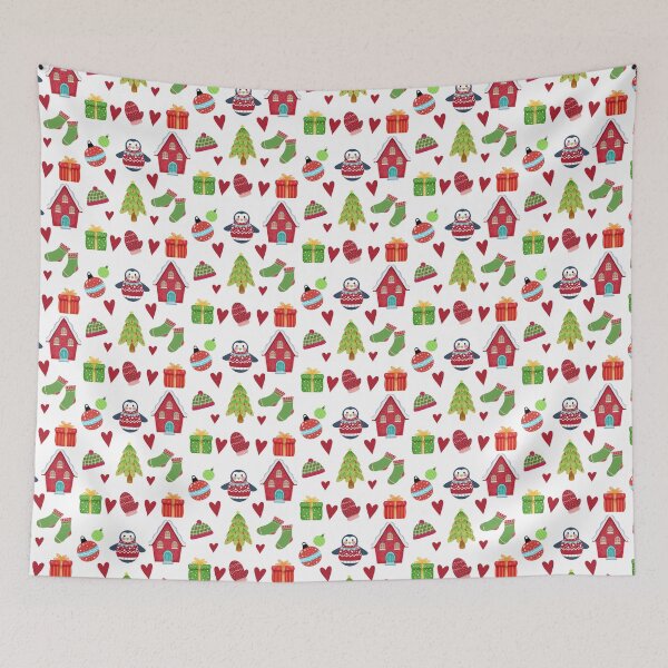 Item preview, Cute Christmas Pattern designed and sold by Fundartcreative.
