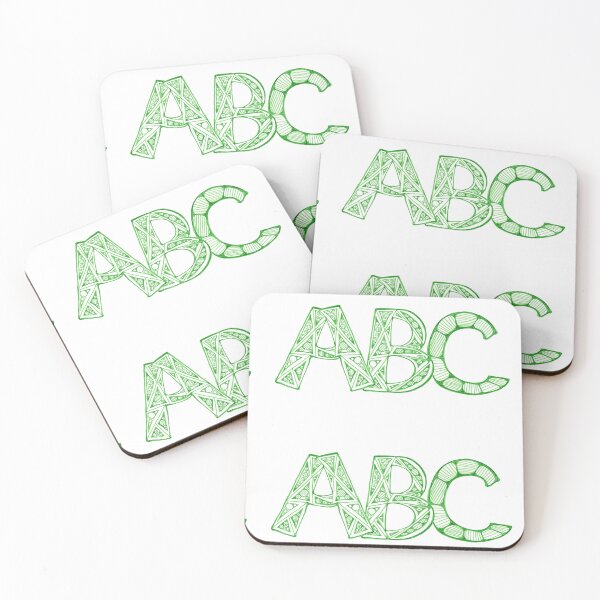 Item preview, Green ABC designed and sold by KazM.
