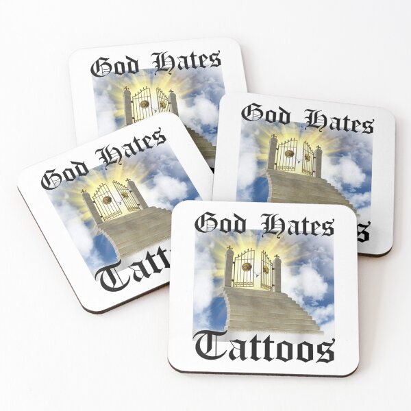 Item preview, God Hates Tattoos designed and sold by MarvinDaxham.
