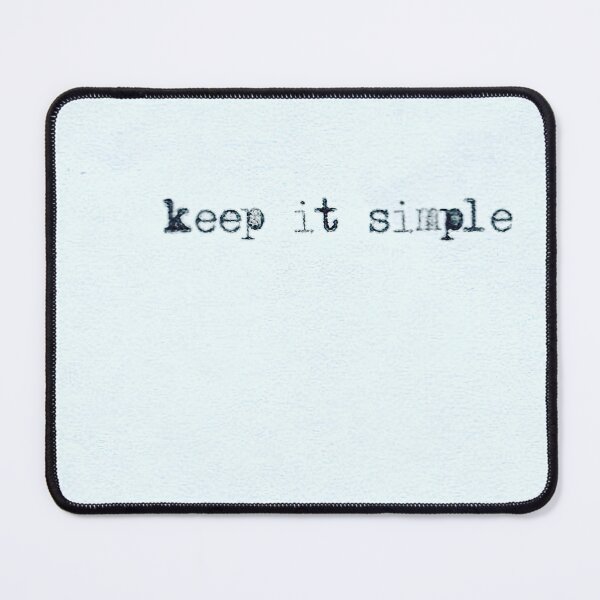 Item preview, keep it simple designed and sold by Aliveforfun.