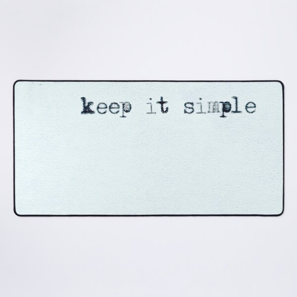 Item preview, keep it simple designed and sold by Aliveforfun.