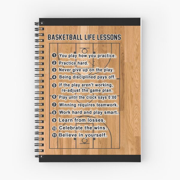 Item preview, Basketball Life Lessons Basketball Court designed and sold by UllrichRupp.