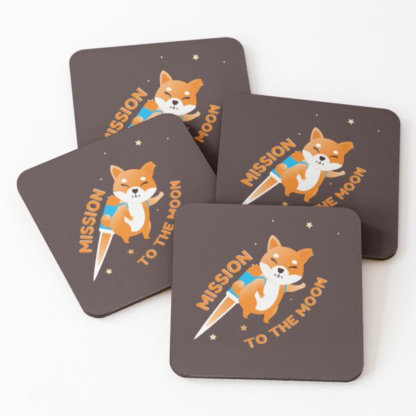 Item preview, Shiba dog go to the moon T-shirt designed and sold by SAFALK.