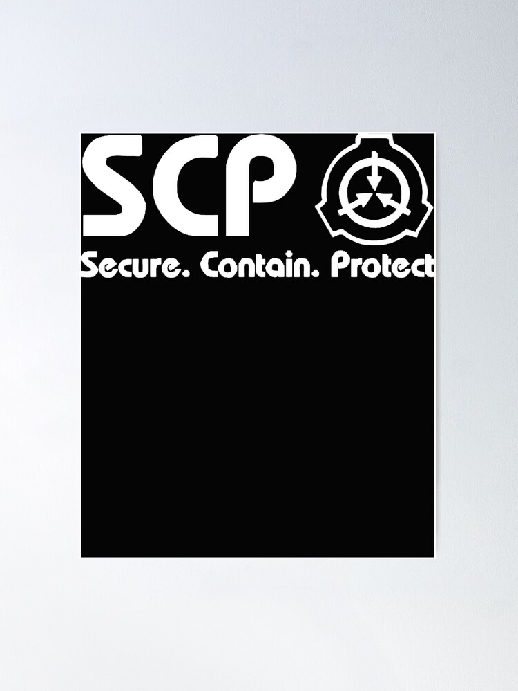 SCP Foundation Document Poster by Raildur