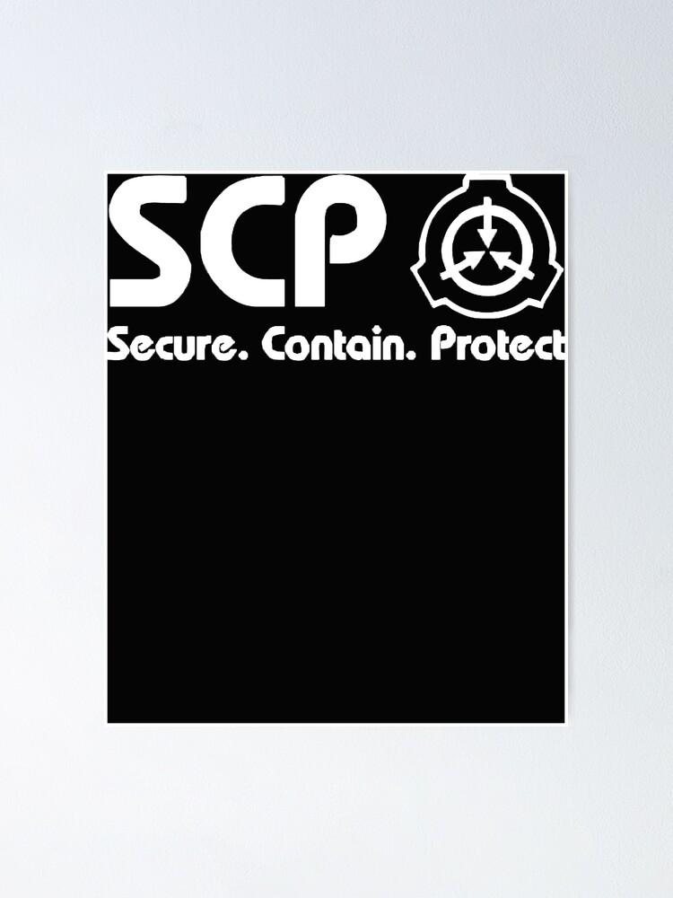 SCP Foundation Poster for Sale by Rainby