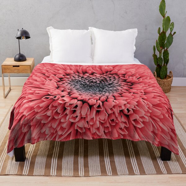 Item preview, Abstract pink heart stylized sunflower designed and sold by AlexSin.